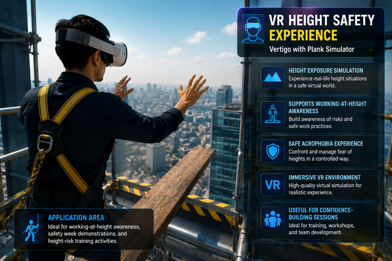 Vertigo with Plank Simulator